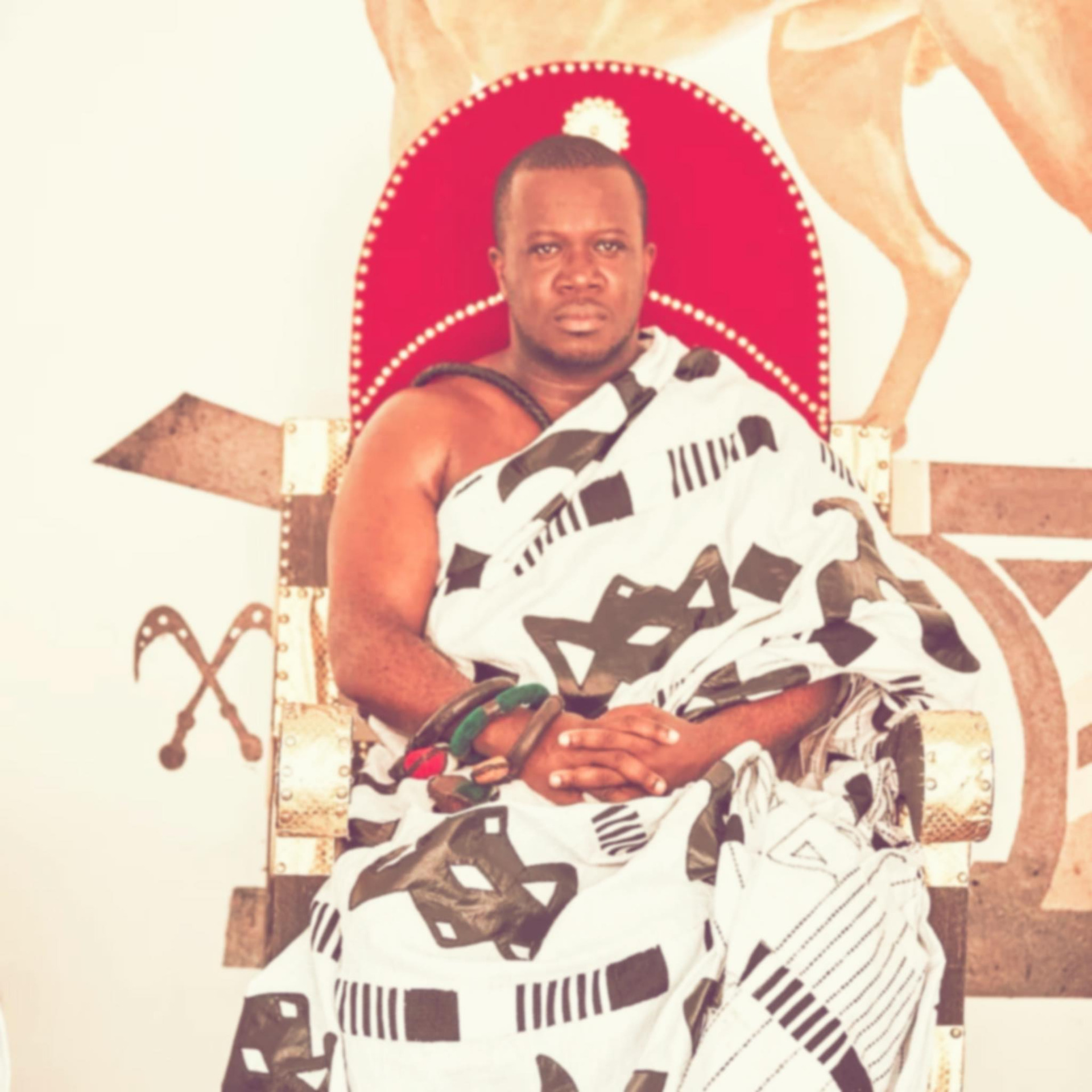 Kyidom/Scout Henne af område Boso fra Ghana 